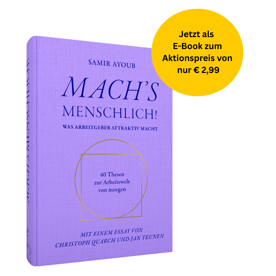 E-Book von Mach's Menschlich zum Aktionspreis von € 2,99 erhältlich