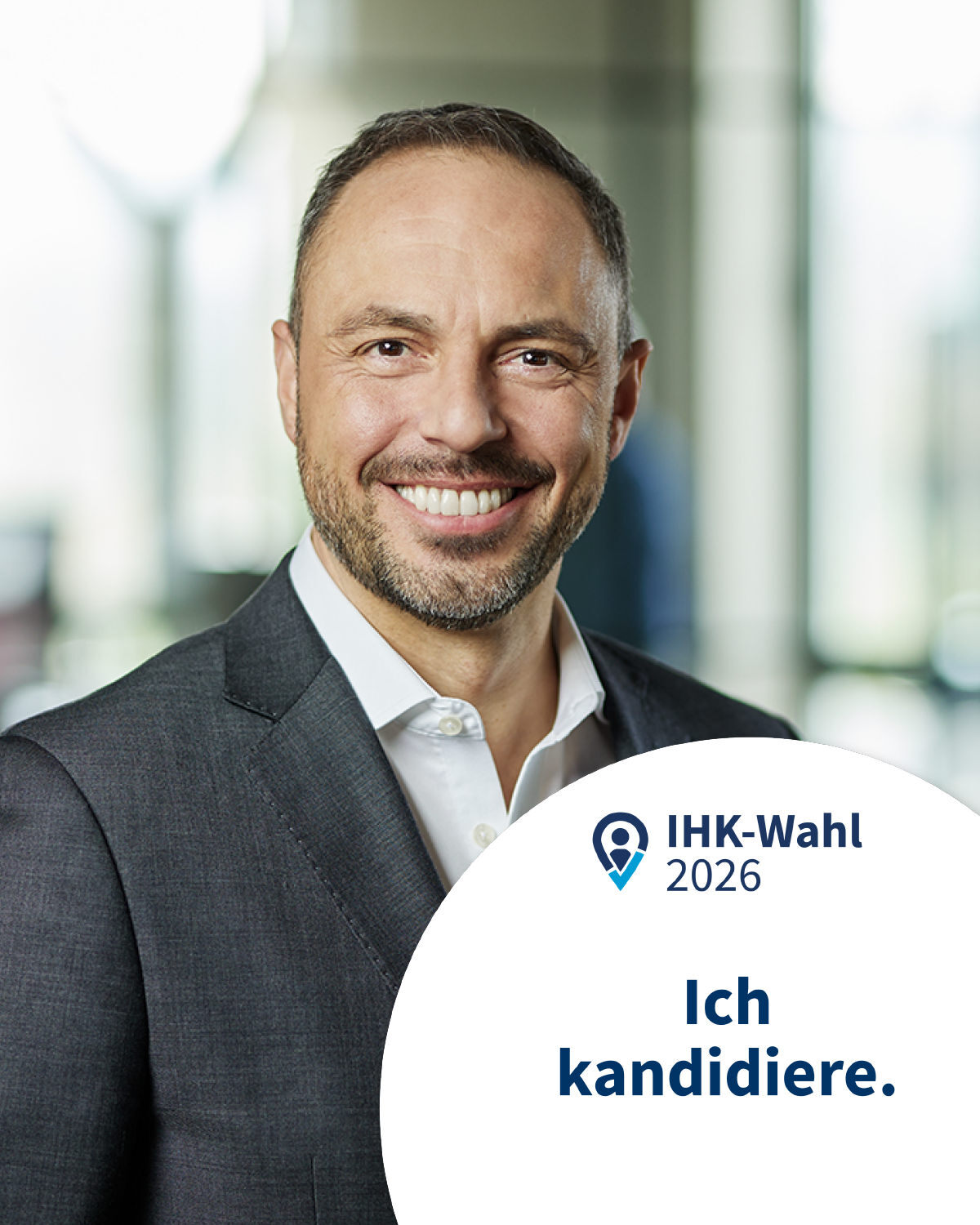 Samir Ayoub, Kandidat für die IHK-Wahl 2026 für München und Oberbayern